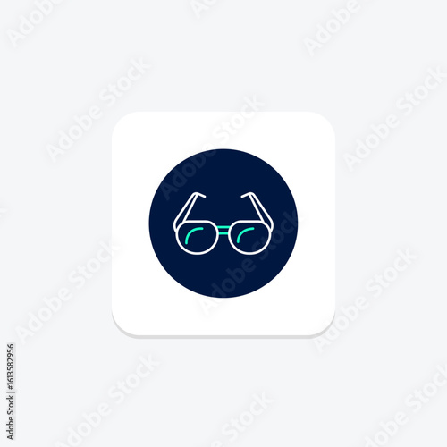 Reading Glasses, vector, pixel perfect, illustrator file