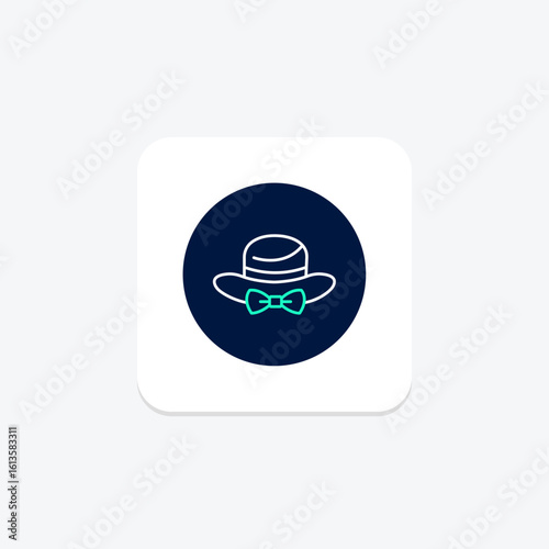 Fascinator, vector, pixel perfect, illustrator file