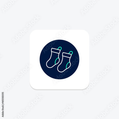 Stockings, vector, pixel perfect, illustrator file