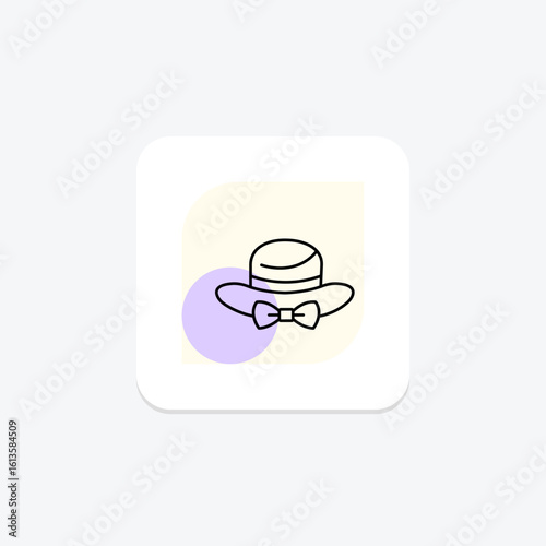 Fascinator, vector, pixel perfect, illustrator file