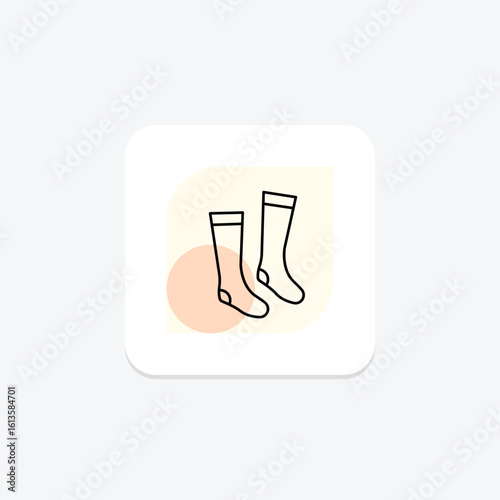 Leg Warmers, vector, pixel perfect, illustrator file