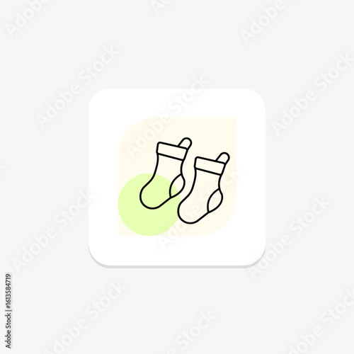 Stockings, vector, pixel perfect, illustrator file