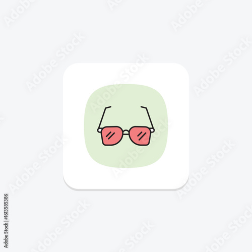 Eyeglasses, vector, pixel perfect, illustrator file