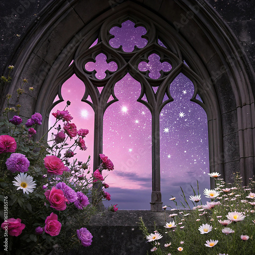 stained glass window