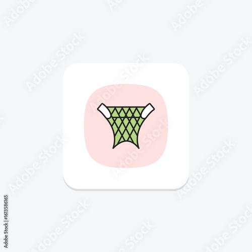 Fishnet Tights, vector, pixel perfect, illustrator file