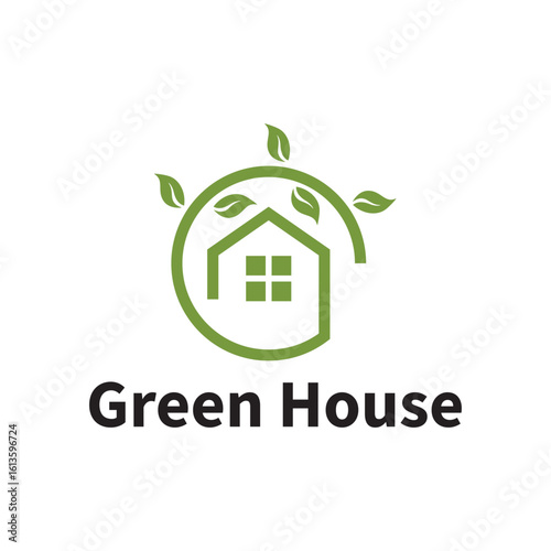 Eco-Tech Greenhouse Logo for Modern Agriculture Solutions