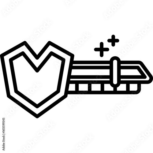 Health Bar Line Icon