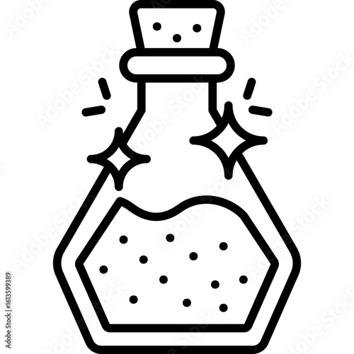 Mana Potion Line Icon