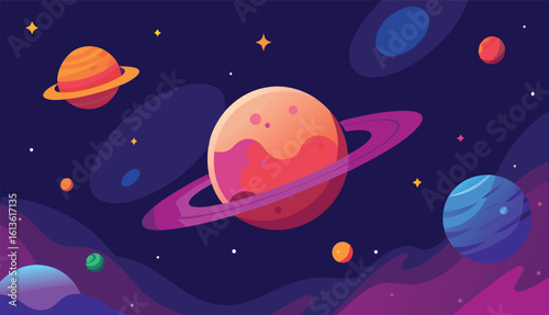 
Colorful Cosmic Journey