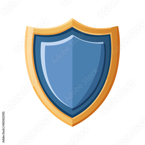 Shield Icon Isolated on a T...
