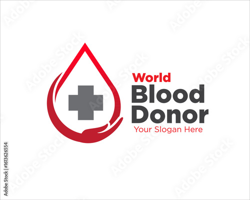 blood care logo designs for health service