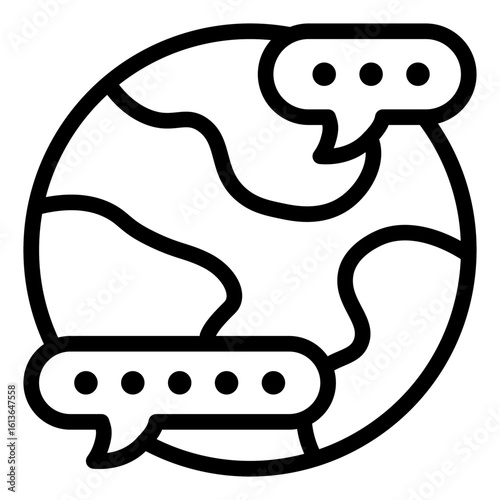 Global Communication Icon
