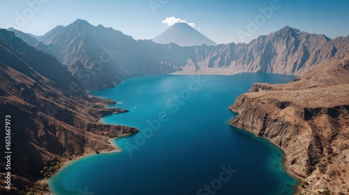 Lake Surrounded by Mountains