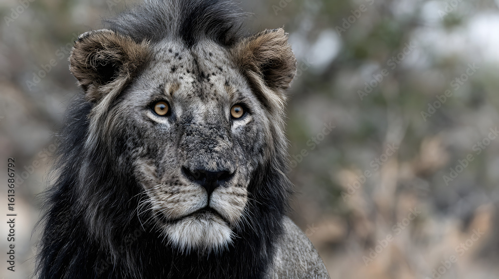 Fototapeta premium portrait of a lion