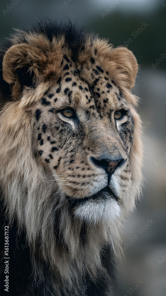 Fototapeta premium portrait of a lion