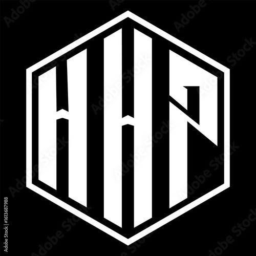 HHZ letter design. HHZ letter technology logo design on a Black background. HHZ Monogram logo design for an entrepreneur and business