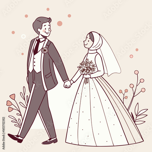 bride and groom