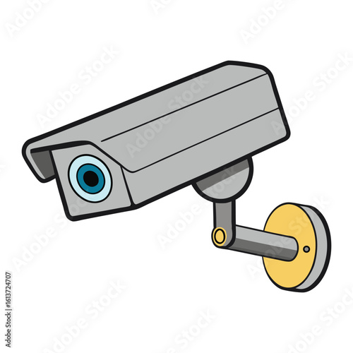 Outdoor security camera with night vision and motion detection, built to withstand weather. It monitors activity 24/7, keeping homes and businesses safe and secure.

