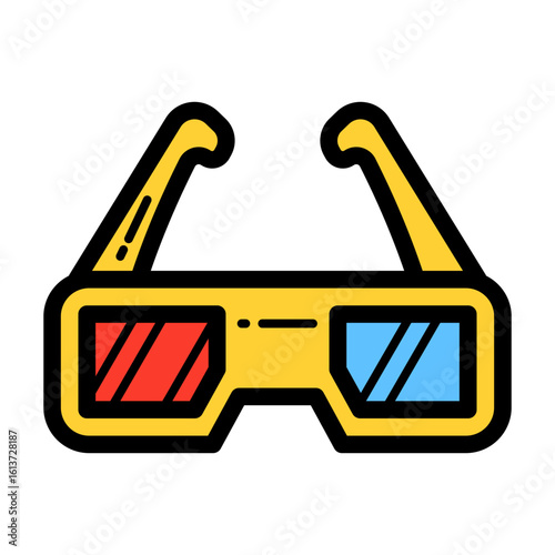 3D Glasses filled