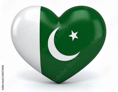 Pakistan Flag Heart: Love, Patriotism & National Identity