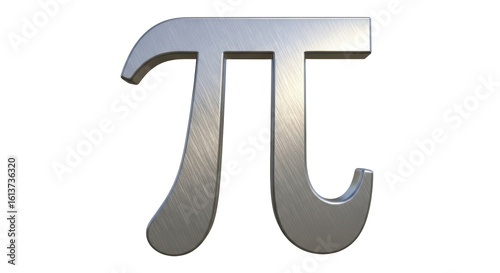 Canvas-taulu Isolated pi symbol