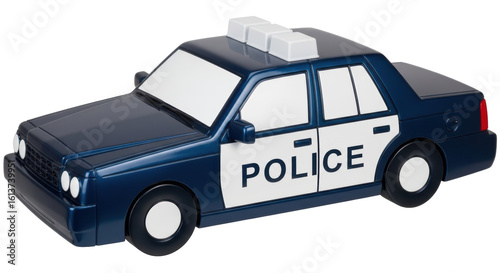 Photos Isolated Toy Police Car
