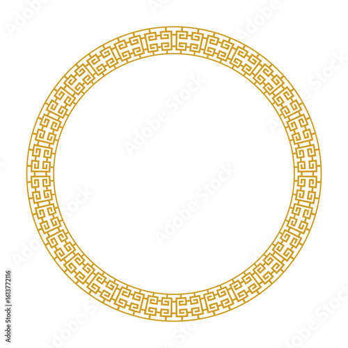 Decorative frame in greek style.