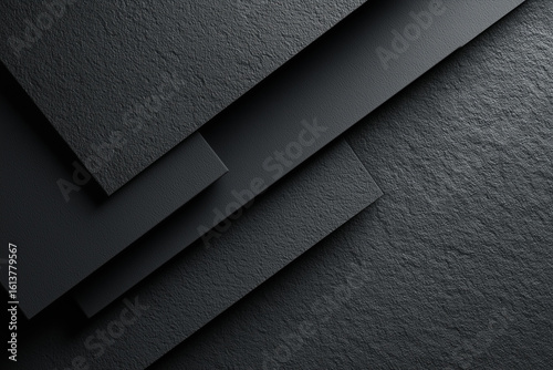 A Pattern of negative space Plastic dark material element texture 