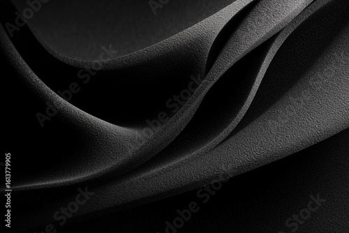 A Pattern of negative space Plastic dark material element texture 