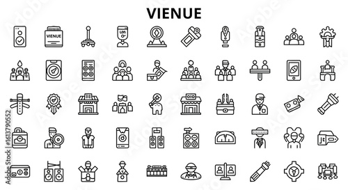 Solid Black Investor Icons: Finance, Growth, and Wealth Symbols