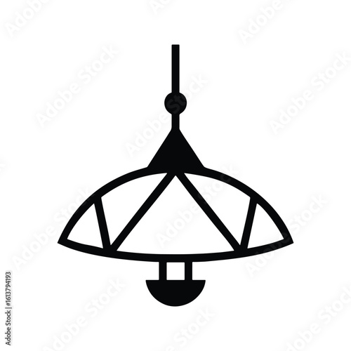 Ceiling Lamp Silhouette