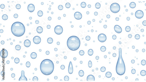 Stunning water droplet pattern, clean and fresh, for modern designs and creative projects, originally vector