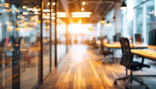 Blurred modern office interior (9)