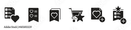 Rating and favorite star icons. Perfect for app UI, review systems, and feedback designs.