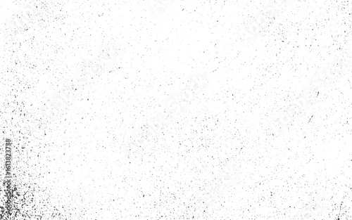 grunge  Dust particle and grain texture or dirt use for overlay film frame effect with space.Grunge texture black white background. Distressed overlay retro texture template.