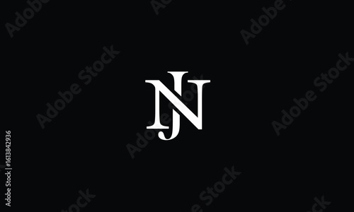 NJ,J,N,N,J,J,N abstract, letters, logo, monogram, style, symbols, ambitions, icons, 
