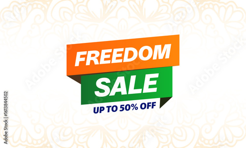 Indian Freedom Sale – Up to 50% Off Banner