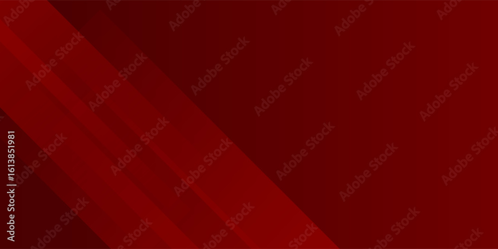 Fototapeta premium Abstract simple dark red gradient illustration background with 3d look overlap square with shadow and line pattern. Cool design and luxury. Eps10 vector