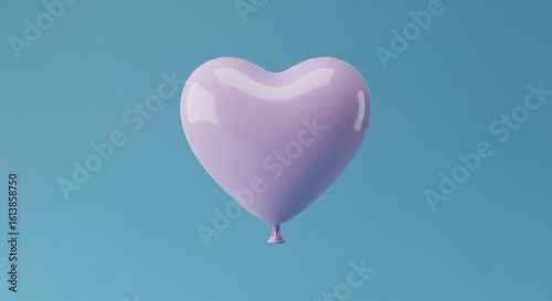 Heart-shaped balloon