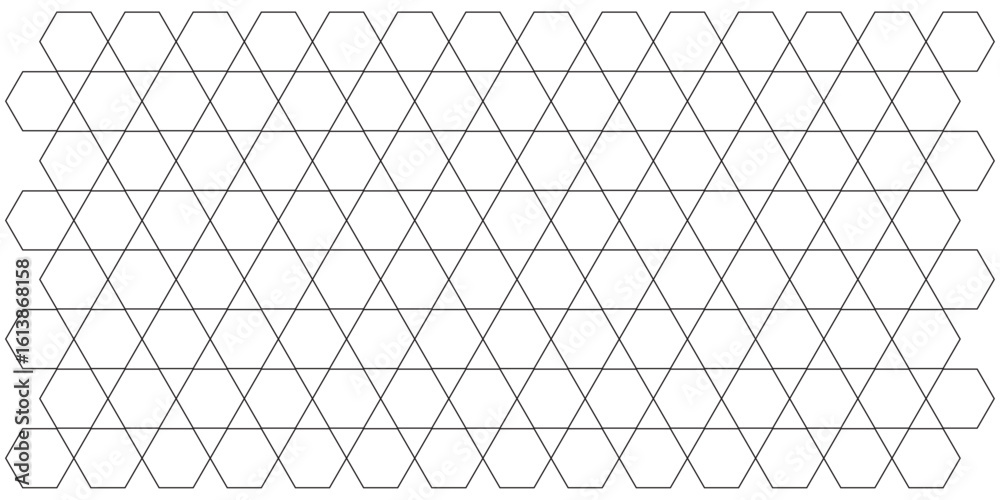 Fototapeta premium Gold Hexagon Grid Pattern, Seamless White Background, Abstract Geometric Design, High-Resolution Image, honeycomb cells of cardboard stiffening rib background Abstract background of colorful lag