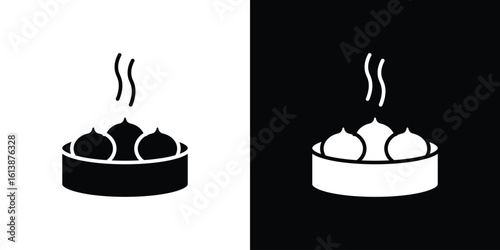 Xiao long bao icon. graphic design vector symbols pack