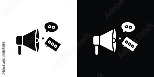 Social campaign icon. graphic design vector symbols pack