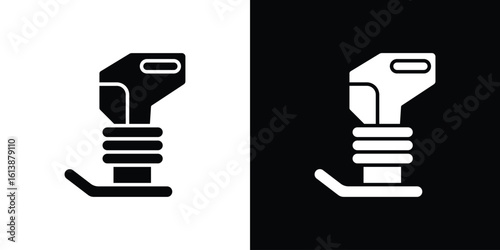 Rammer icon. graphic design vector symbols pack