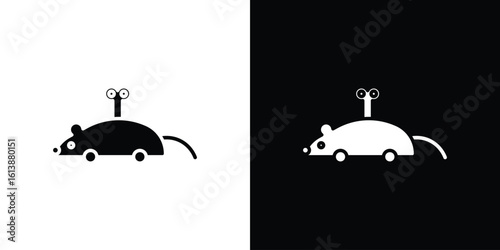 Mouse toy icon. graphic design vector symbols pack
