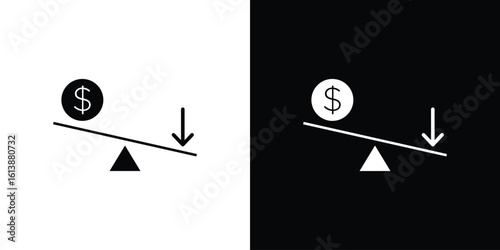 Leverage icon. graphic design vector symbols pack