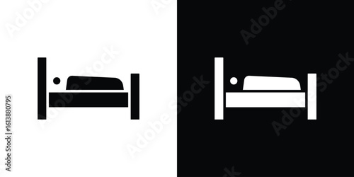Laying in bed icon. graphic design vector symbols pack