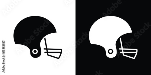 Football helmet icon. graphic design vector symbols pack
