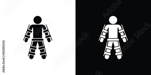 Exoskeleton icon. graphic design vector symbols pack