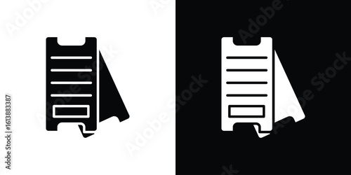 Eticket icon. graphic design vector symbols pack