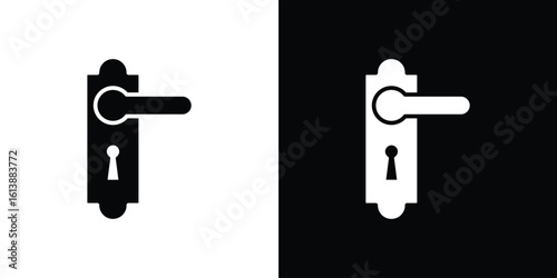 Doorknob icon. graphic design vector symbols pack